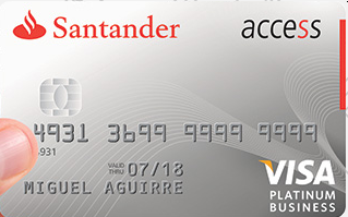 tarjeta santander access platinum